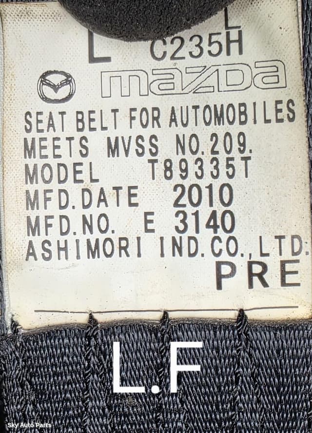 Seatbelt/Stalk