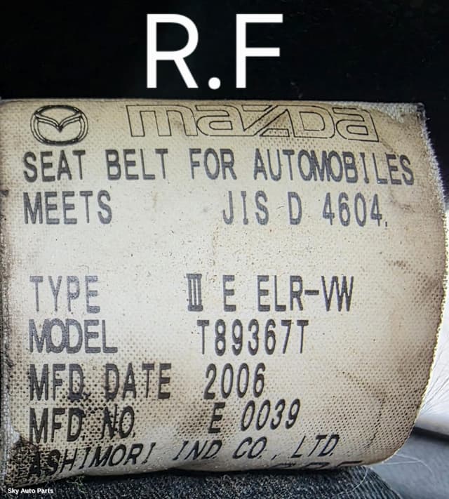 Seatbelt/Stalk