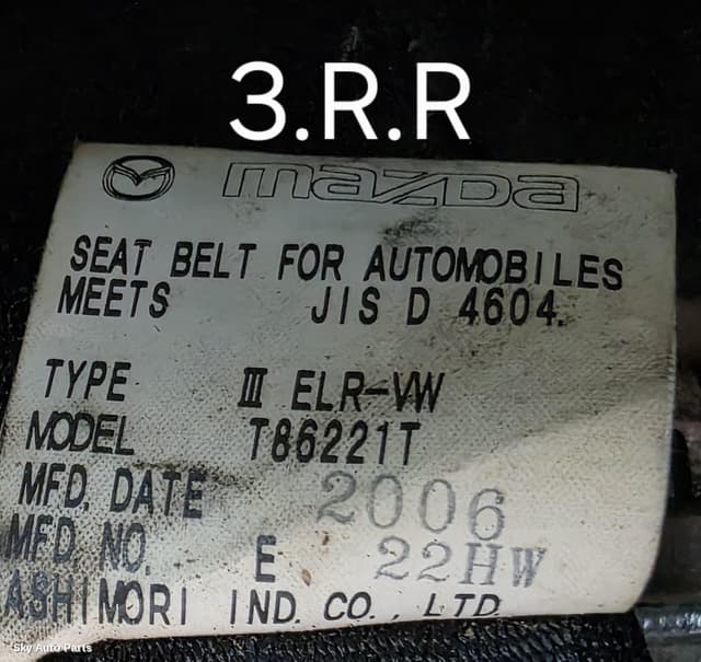Seatbelt/Stalk