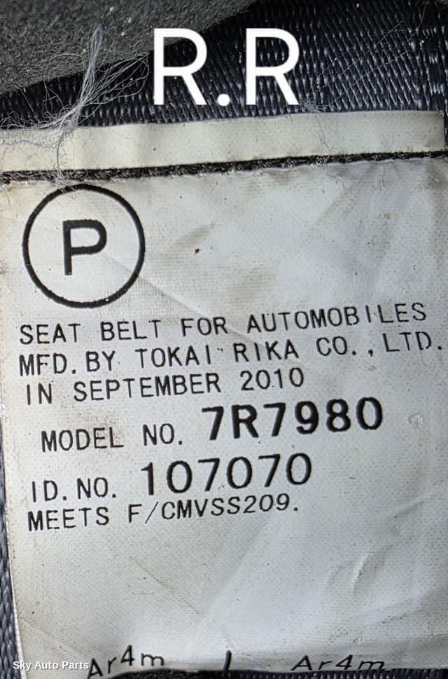 Seatbelt/Stalk