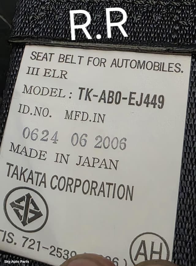 Seatbelt/Stalk