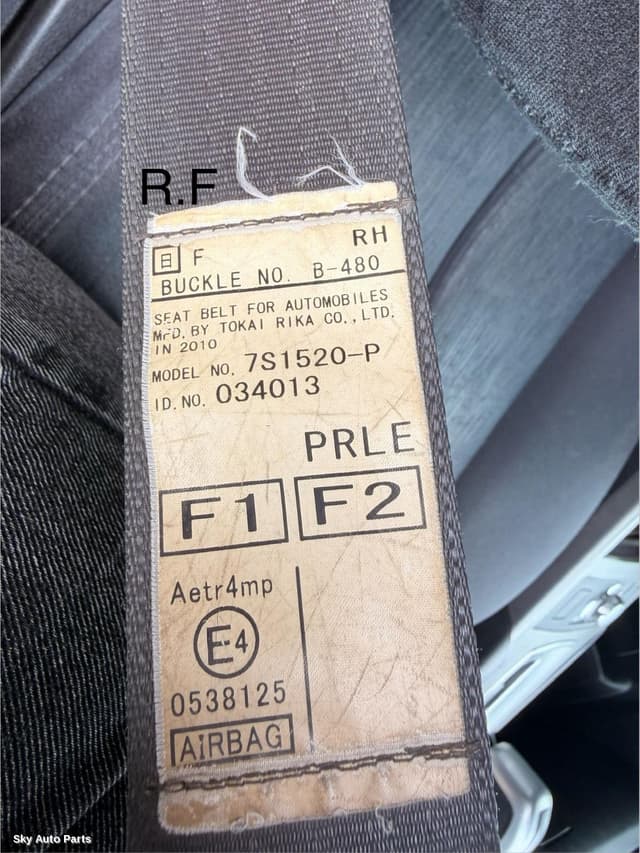 Seatbelt/Stalk