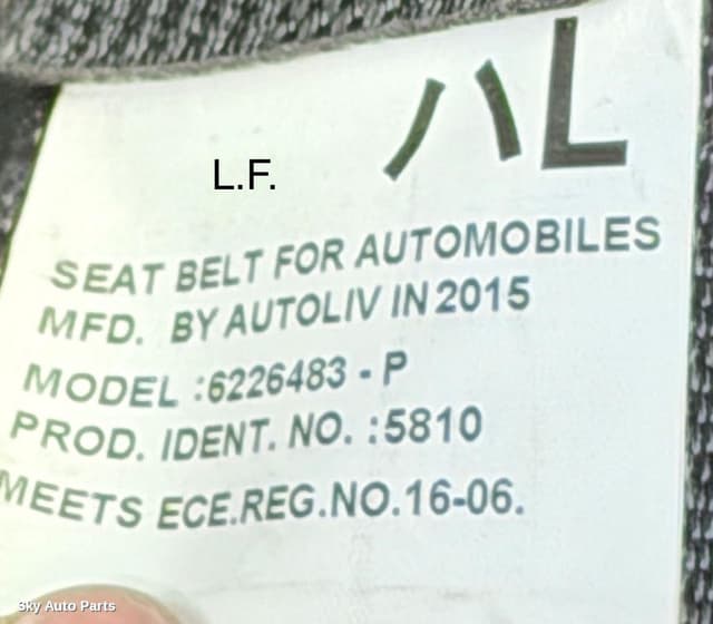 Seatbelt/Stalk
