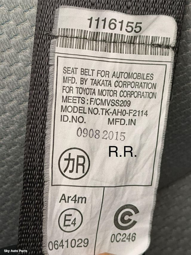 Seatbelt/Stalk