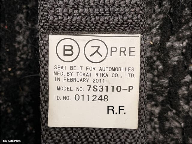 Seatbelt/Stalk