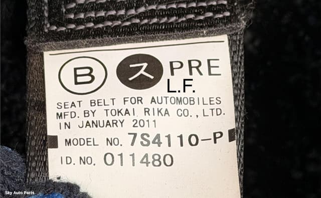 Seatbelt/Stalk