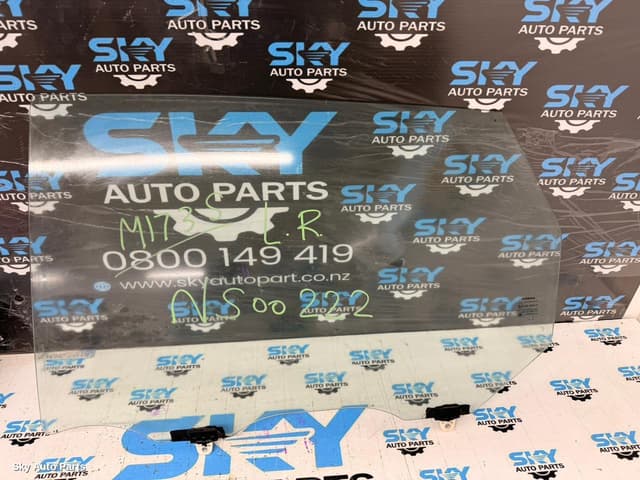 Left Rear Door Window