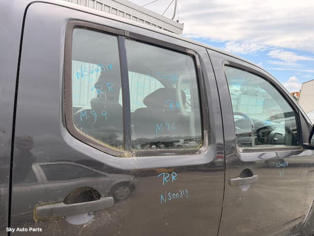 Right Rear Door Window