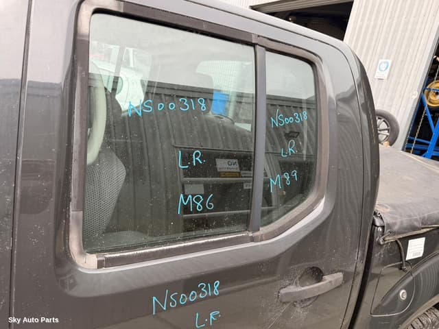 Left Rear Door Window