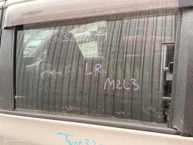 Left Rear Door Window