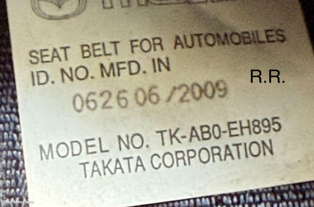 Seatbelt/Stalk