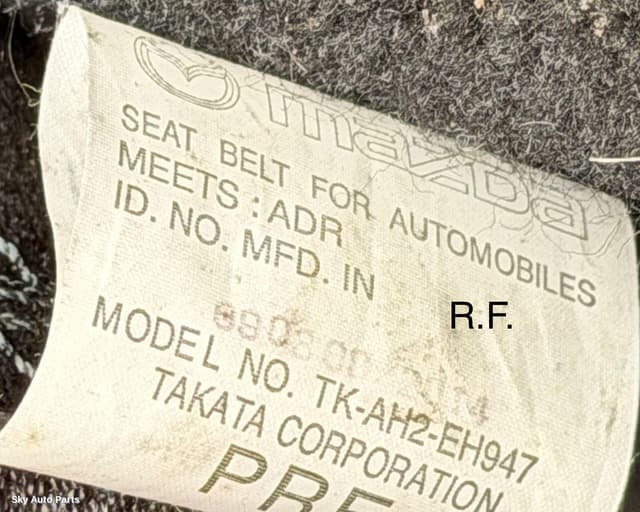 Seatbelt/Stalk