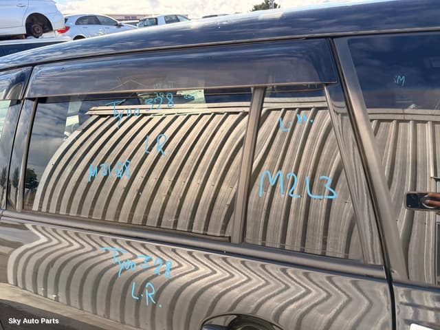 Left Rear Door Window