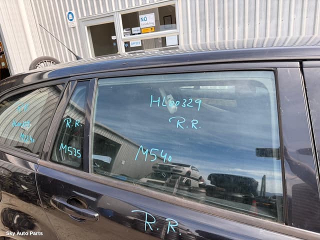 Right Rear Door Window