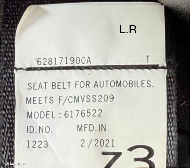 Seatbelt/Stalk
