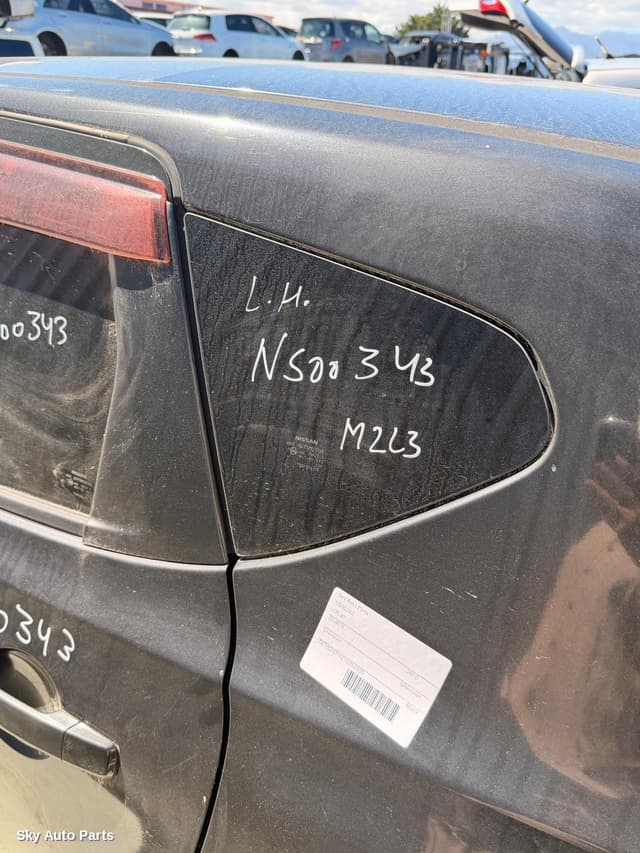Left Rear Side Glass