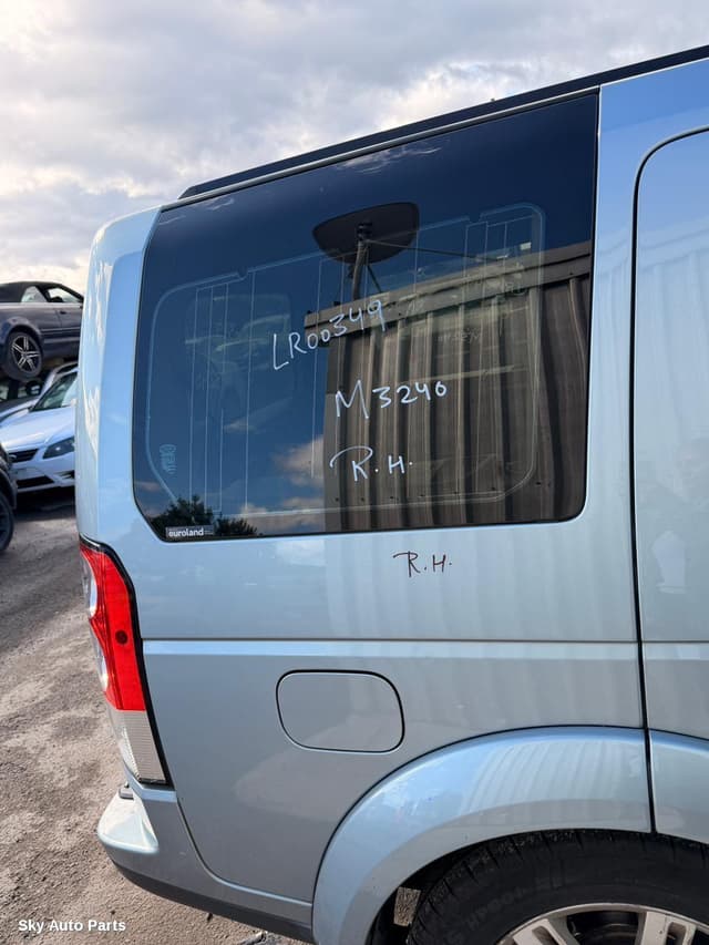 Right Rear Side Glass