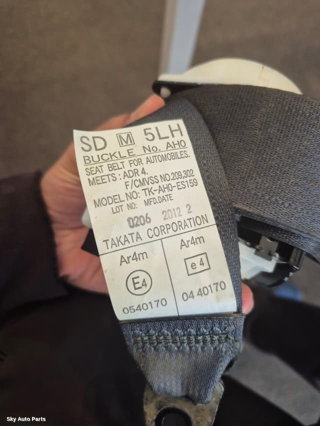 Seatbelt/Stalk