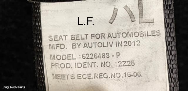Seatbelt/Stalk
