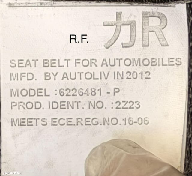 Seatbelt/Stalk