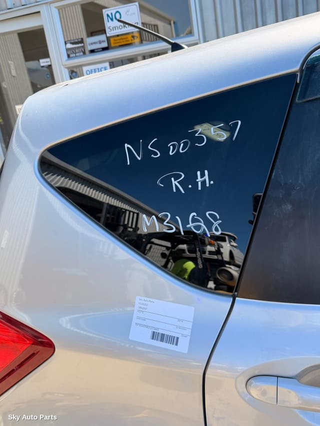Right Rear Side Glass