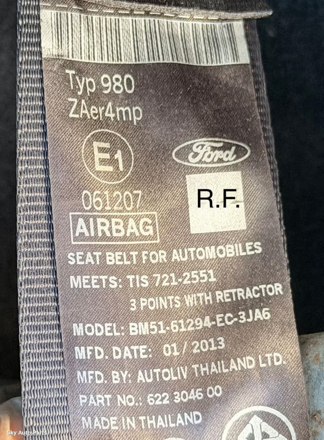 Seatbelt/Stalk