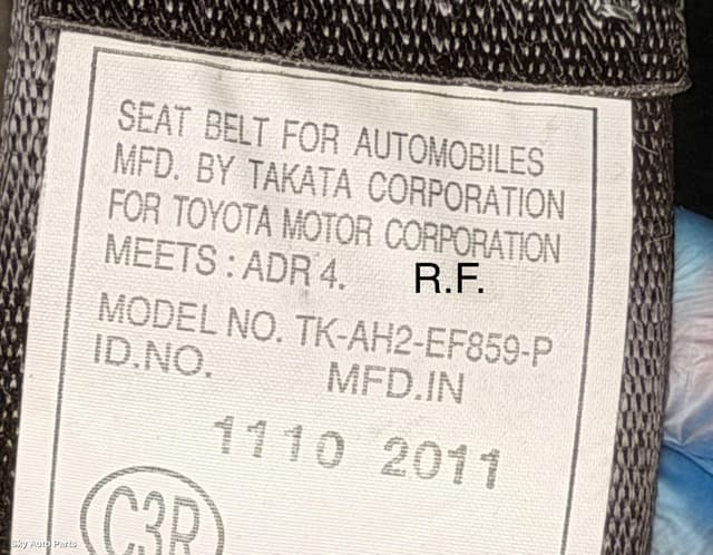Seatbelt/Stalk