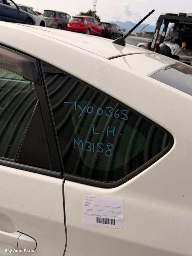 Left Rear Side Glass
