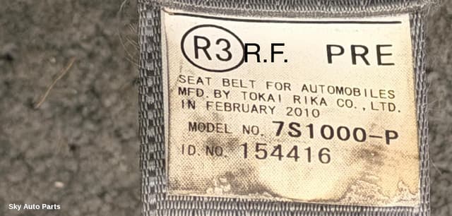 Seatbelt/Stalk
