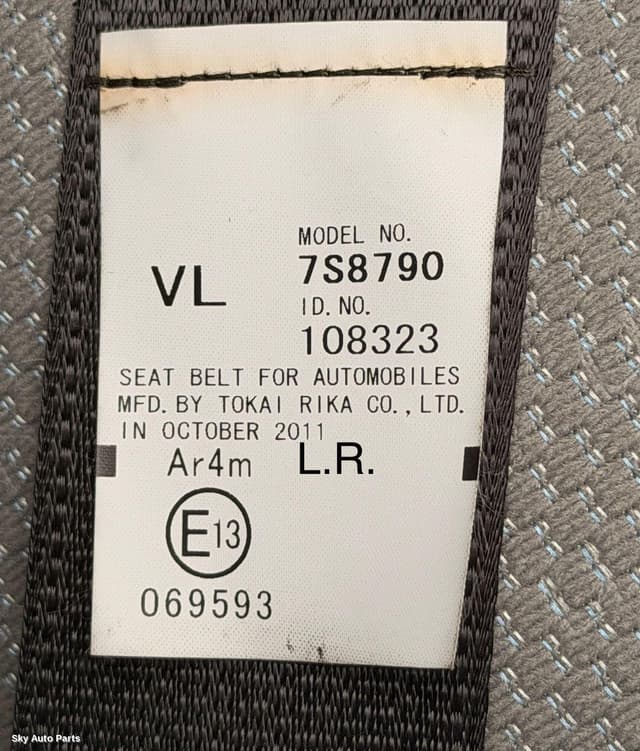 Seatbelt/Stalk