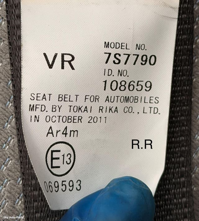Seatbelt/Stalk