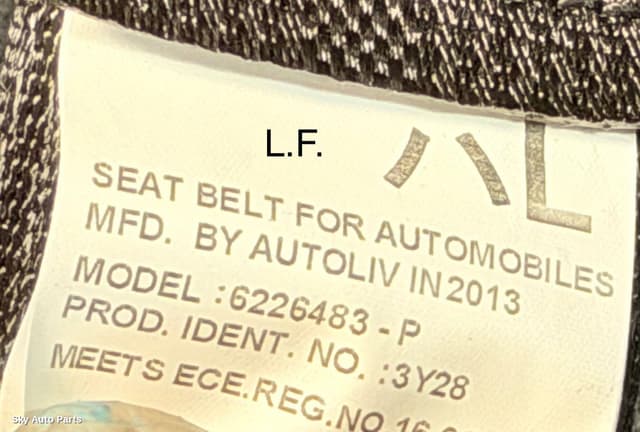 Seatbelt/Stalk