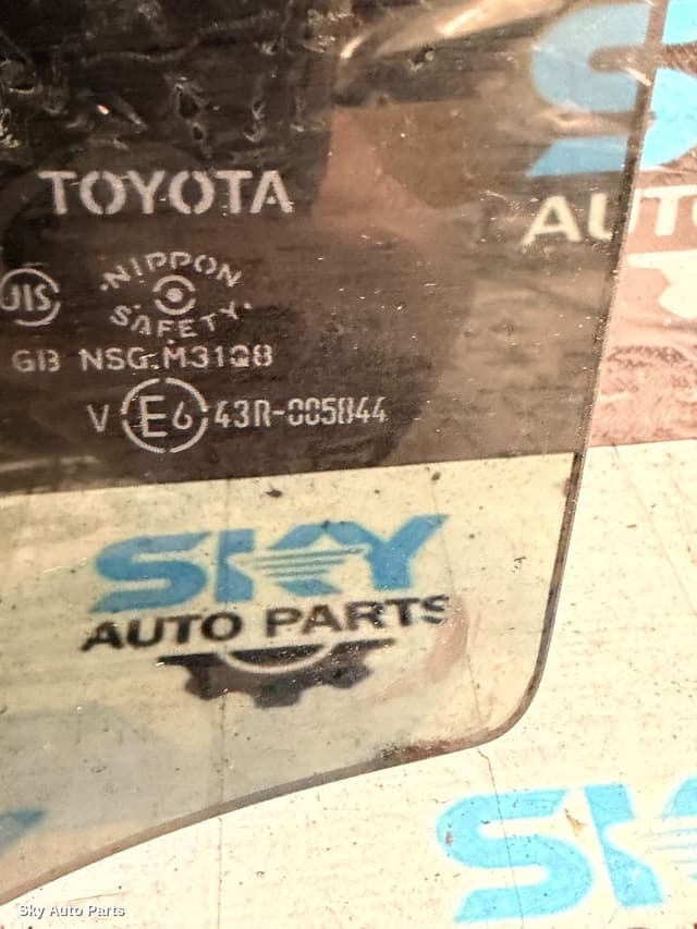 Left Rear Door Window