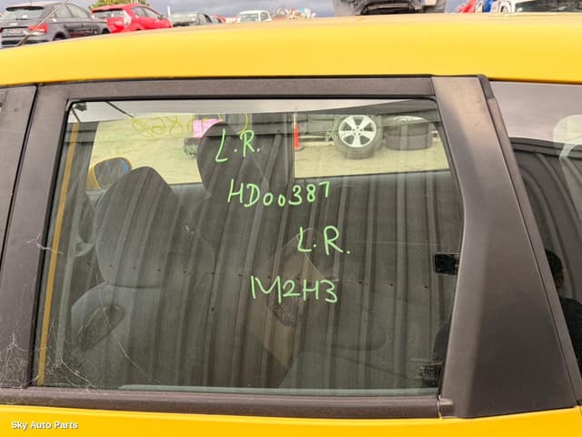 Left Rear Door Window