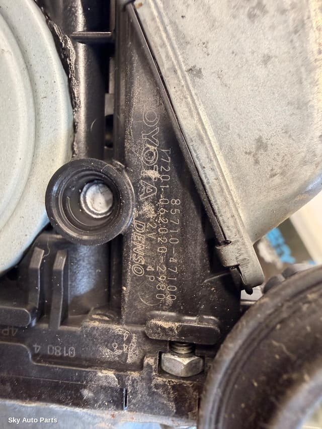 Right Rear Wnd Reg/Motor