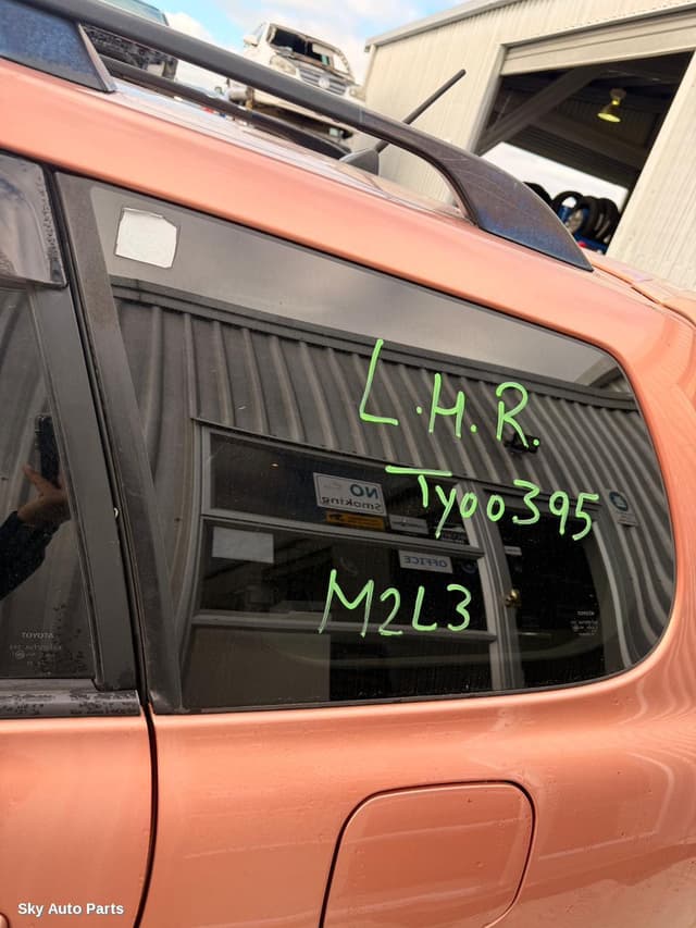 Left Rear Side Glass