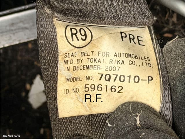Seatbelt/Stalk