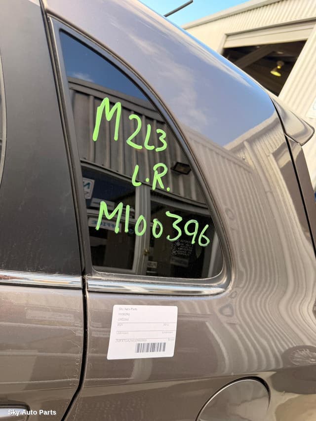 Left Rear Side Glass