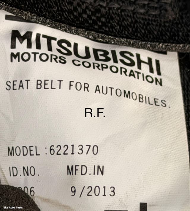 Seatbelt/Stalk