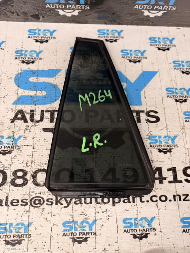 Left Rear 1/4 Door Glass