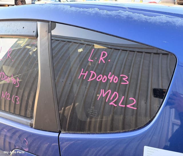 Left Rear Side Glass
