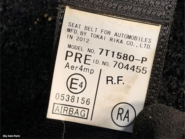 Seatbelt/Stalk