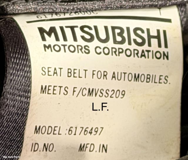 Seatbelt/Stalk