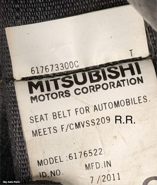 Seatbelt/Stalk