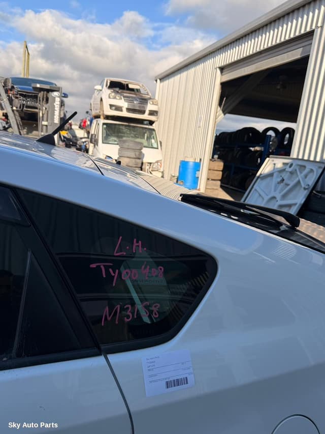 Left Rear Side Glass