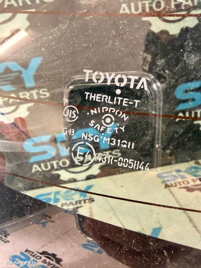 Rear/Tailgate Glass