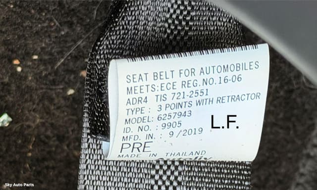 Seatbelt/Stalk