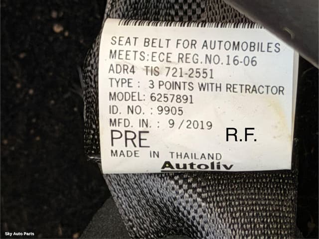 Seatbelt/Stalk