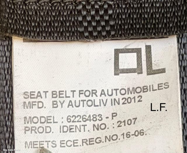 Seatbelt/Stalk