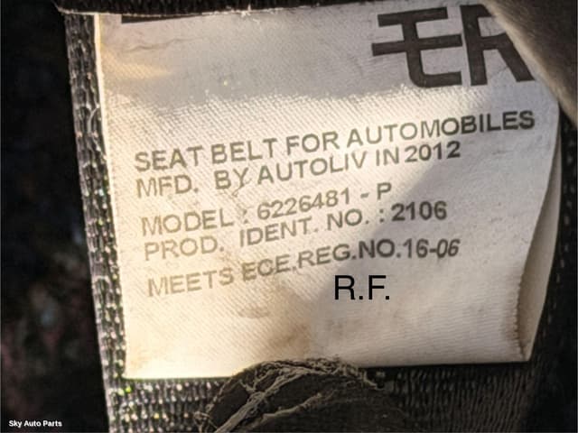 Seatbelt/Stalk